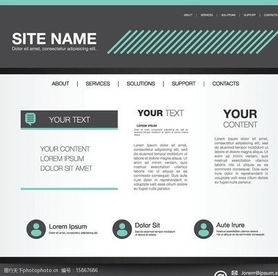 網頁與網站設計 從模板到精美視覺呈現